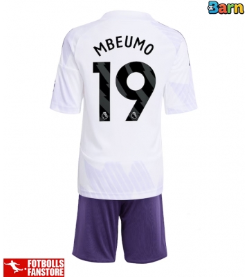 Manchester United Bryan Mbeumo #19 Bortatröja Barn 2025-26 Kortärmad (+ Korta byxor)